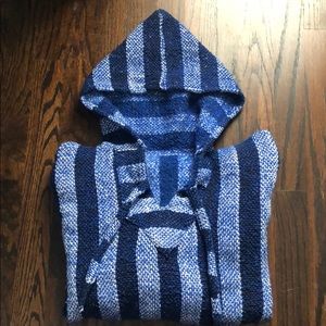 blue baja hoodie
